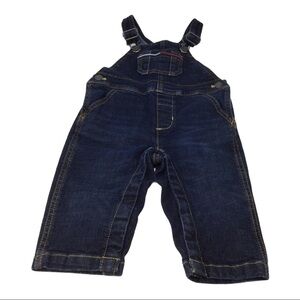 #018 Tommy Hilfiger baby big flag bib overalls